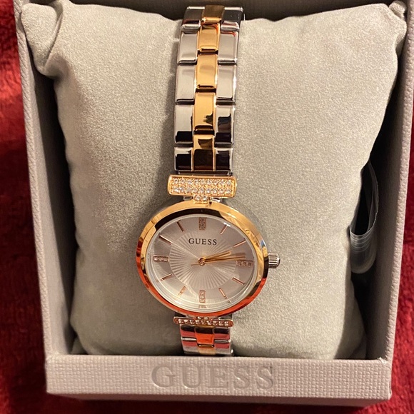 Guess Accessories - GUESS Gold and Silver Women's Watch